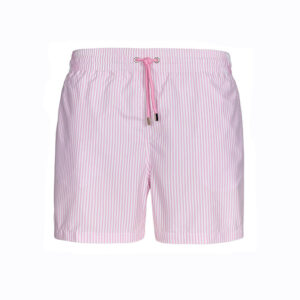 Saint Tropez Μαγιό Ροζ Ριγέ Rivea